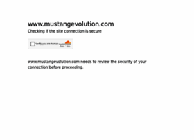 Mustangevolution.com thumbnail