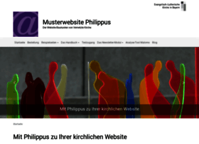 Musterwebsite-evangelisch.de thumbnail