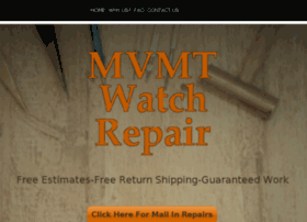 Mvmtwatchrepair.com thumbnail