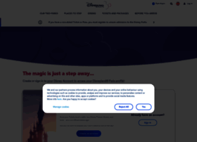 My-disneyland.disneylandparis.co.uk thumbnail