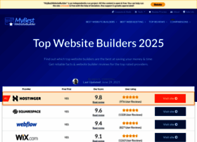 Mybestwebsitebuilder.com thumbnail