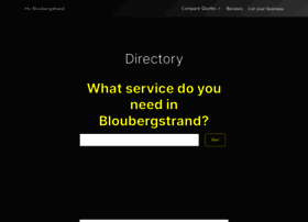 Mybloubergstrand.co.za thumbnail