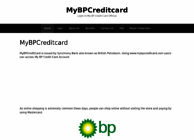 Mybpcreditcard.run thumbnail