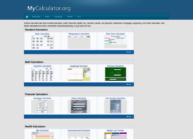 Mycalculator.org thumbnail