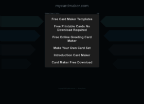 Mycardmaker.com thumbnail