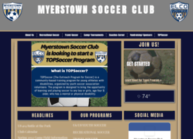 Myerstownsoccerclub.org thumbnail