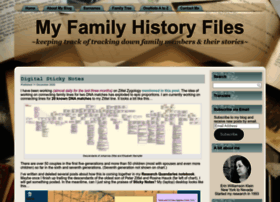 Myfamilyhistoryfiles.com thumbnail