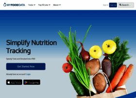 Myfooddata.com thumbnail