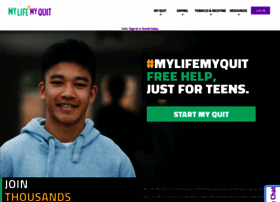 Mylifemyquit.com thumbnail