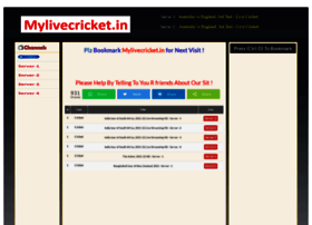 my live cricket ipl