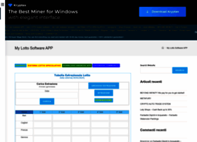 Mylottosoftware.online thumbnail Mylottosoftware.online thumbnail
