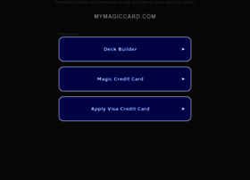 Mymagiccard.com thumbnail