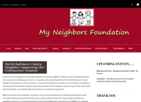 Myneighborsfoundation.org thumbnail