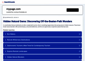 Mypage.com thumbnail