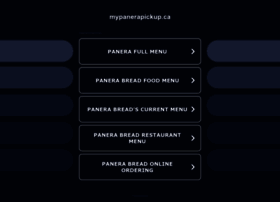 Mypanerapickup.ca thumbnail