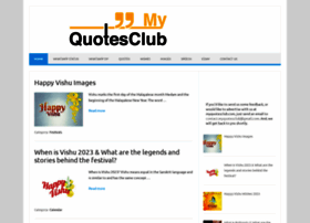 Myquotesclub.com thumbnail