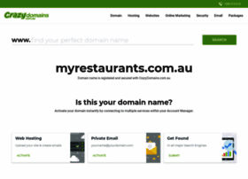 Myrestaurants.com.au thumbnail