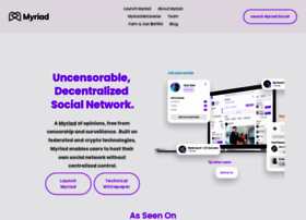 Myriad.social thumbnail