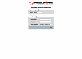 Mysqlsvr11admin.world4you.com thumbnail