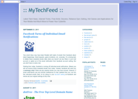 Mytechfeed.blogspot.com thumbnail