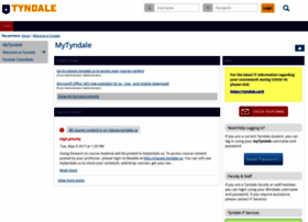 Mytyndale.ca thumbnail