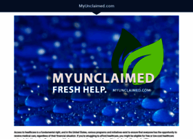 Myunclaimed.com thumbnail
