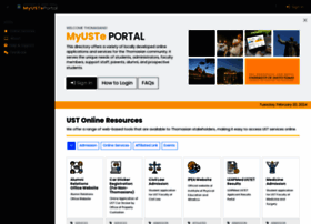 Myusteportal.ust.edu.ph thumbnail