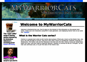 Mywarriorcats.com thumbnail