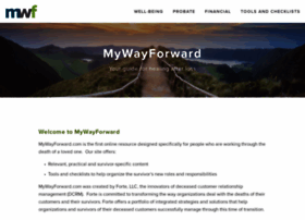 Mywayforward.com thumbnail