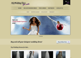 Myweddingdressforsale.co.uk thumbnail