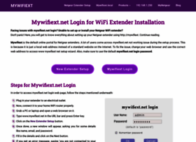 Mywi-fiext.net thumbnail