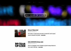 Myyearofcode.com thumbnail
