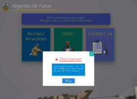 Nafrecruitment.airforce.mil.ng thumbnail