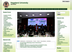 Nagalanduniversity.ac.in thumbnail
