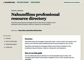 Nahumfilms.shop thumbnail