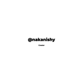 Nakanishy.com thumbnail
