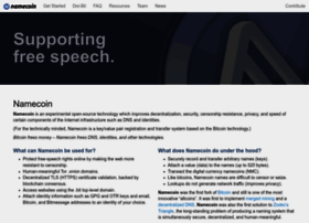Namecoin.info thumbnail