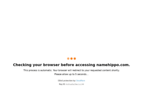 Namehippo.com thumbnail