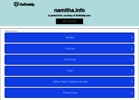 Namitha.info thumbnail
