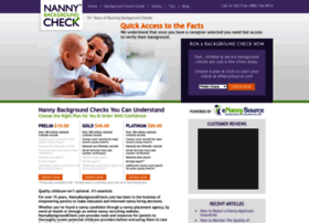 Nannybackgroundcheck.com thumbnail