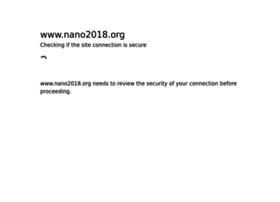 Nano2018.org thumbnail