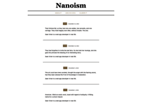Nanoism.net thumbnail