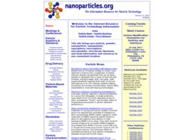 Nanoparticles.org thumbnail