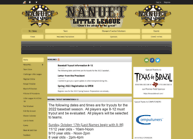 Nanuetlittleleague.org thumbnail