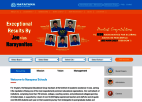 Narayanaetechnoschools.com thumbnail