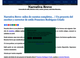 Narrativabreve.com thumbnail