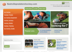 Nashvillepredatorshockey.com thumbnail