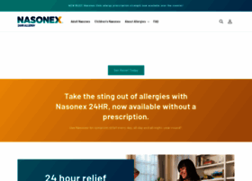 Nasonex.com thumbnail