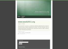 Nassh2011.org thumbnail