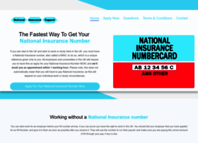 National-insurance-number.co.uk thumbnail